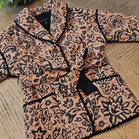 Bagatelle floral quilted jacket size XS fits size XS/S NWT - Picture 13 of 13